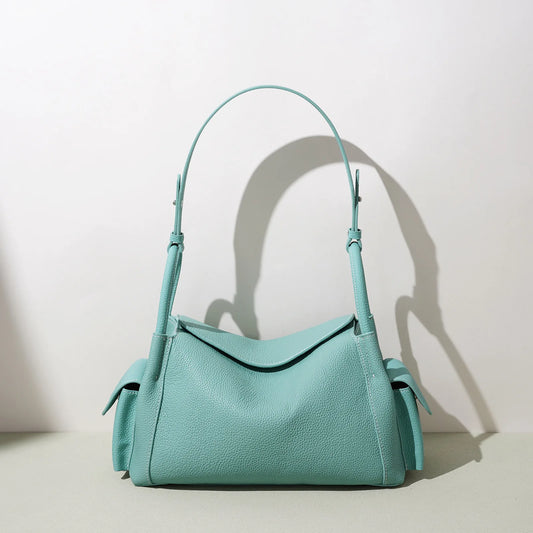 Sophisticated Leather Daily Commuter Shoulder Bag