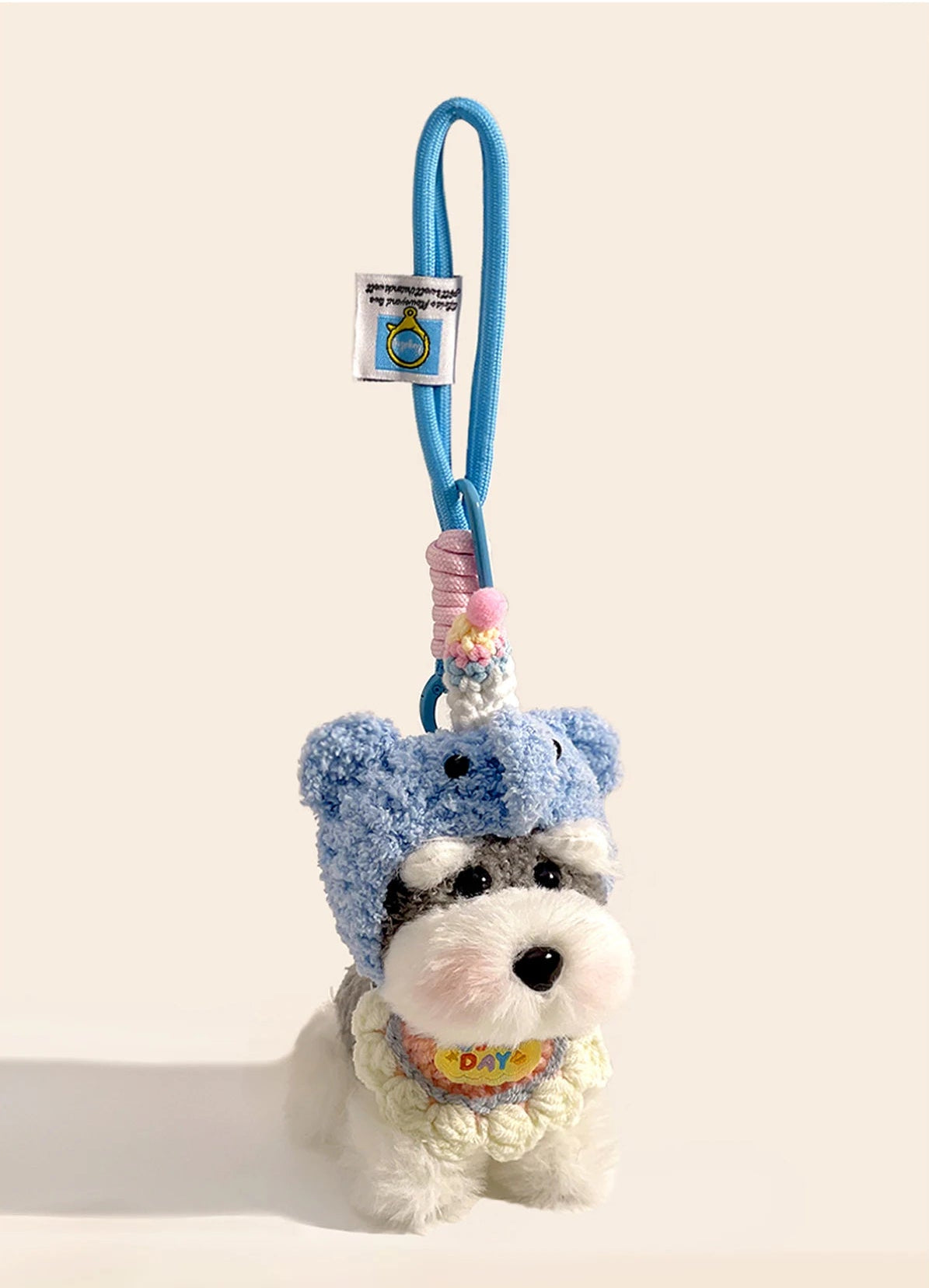 Fluffy Puppy Bag Accessory