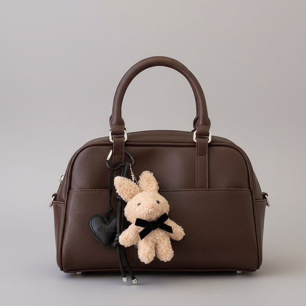 Sweet Rabbit Plush Bag Accessory
