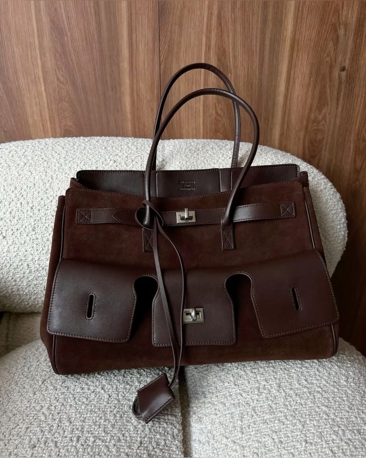 Genuine Leather The Daily Grand Tote