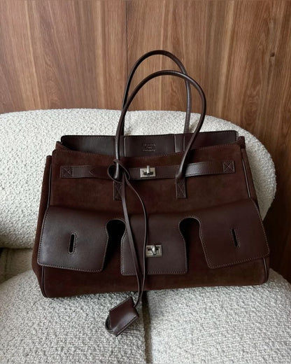 Genuine Leather The Daily Grand Tote