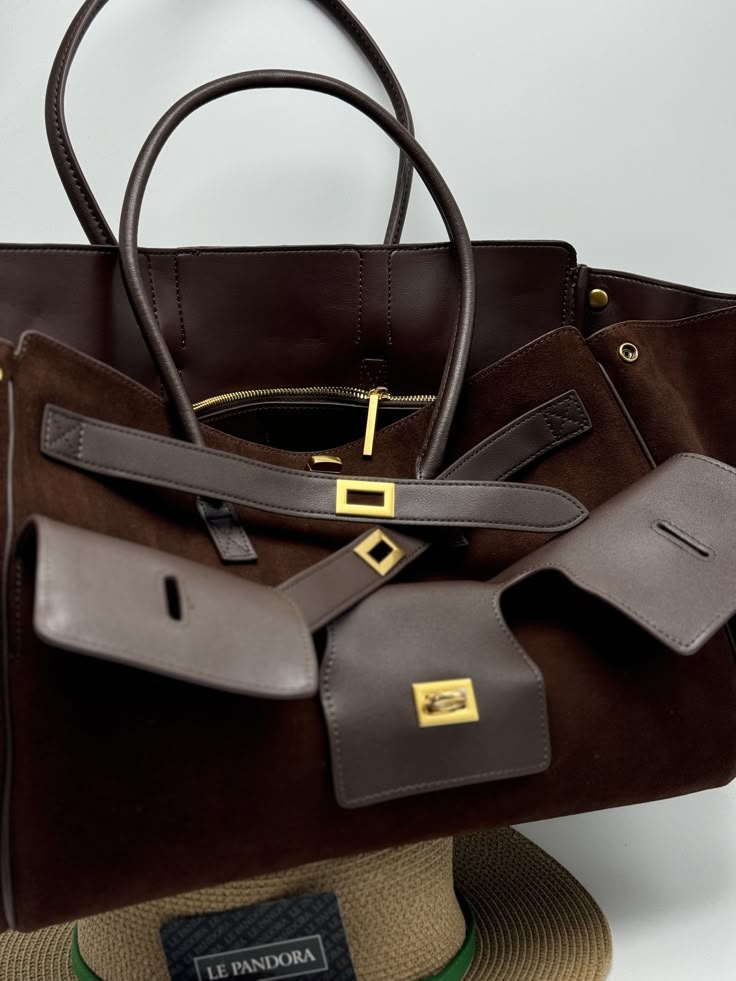 Genuine Leather The Daily Grand Tote