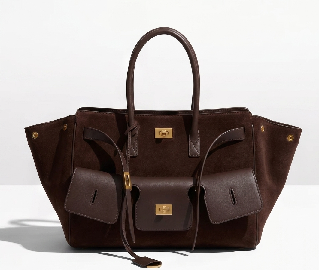 Genuine Leather The Daily Grand Tote