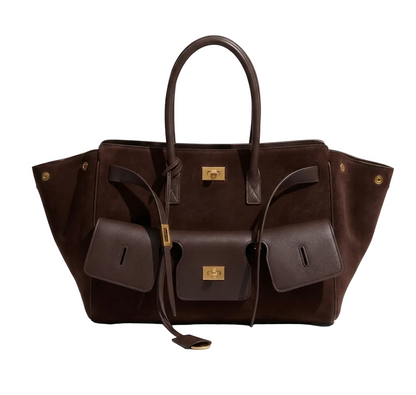 Genuine Leather The Daily Grand Tote