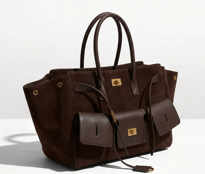 Genuine Leather The Daily Grand Tote