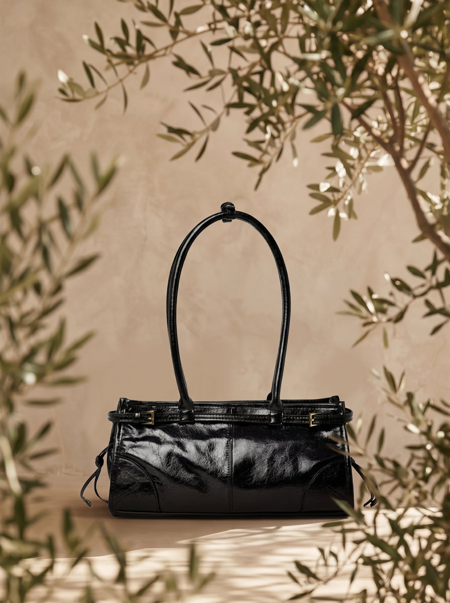 Elegant Genuine Leather Casual Shoulder Bag