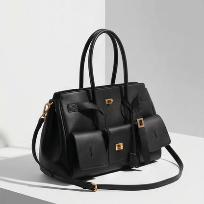 Genuine Leather The Daily Grand Tote