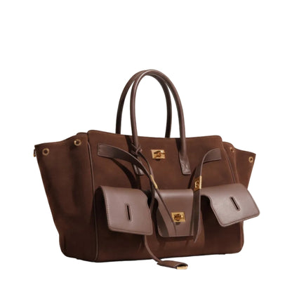 Genuine Leather The Daily Grand Tote
