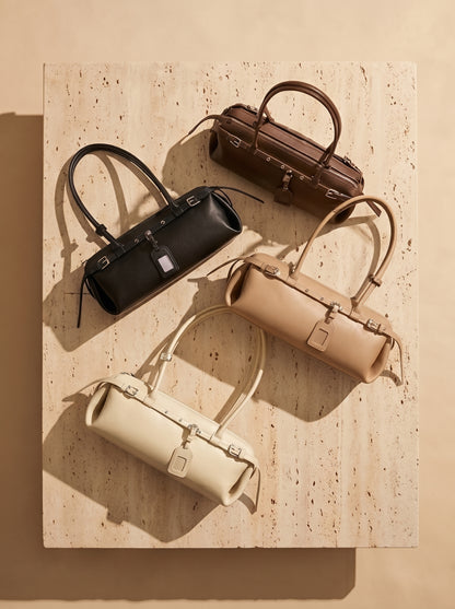 Genuine Leather Leisure Handbag