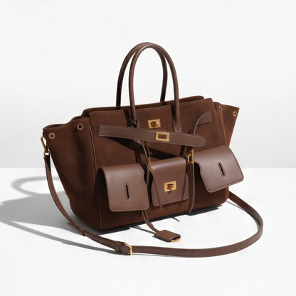 Genuine Leather The Daily Grand Tote