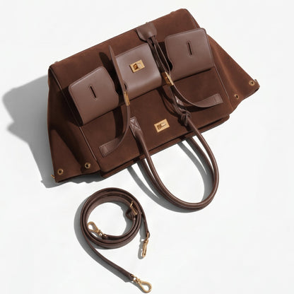 Genuine Leather The Daily Grand Tote
