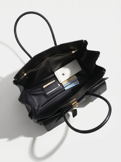 Genuine Leather The Daily Grand Tote