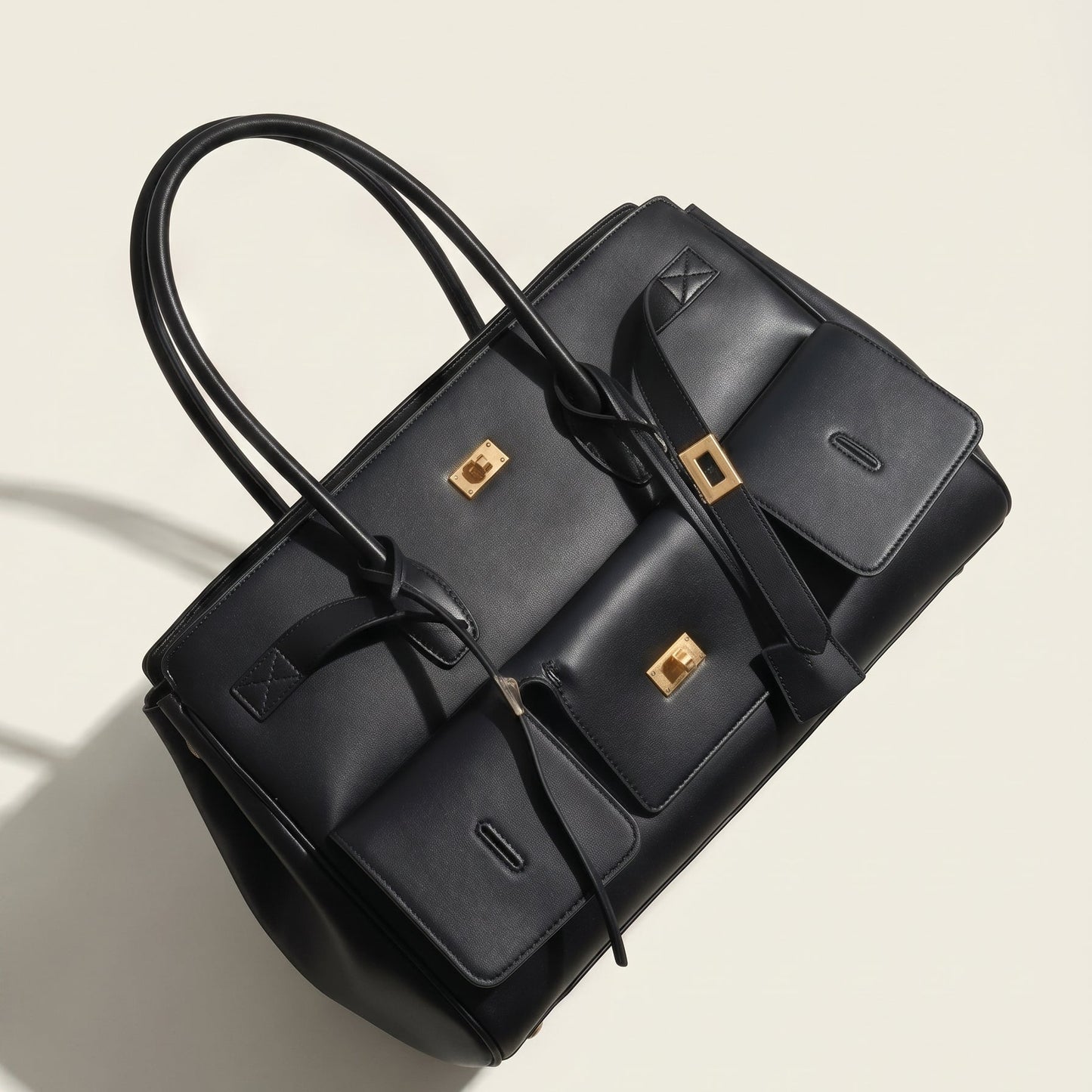 Genuine Leather The Daily Grand Tote