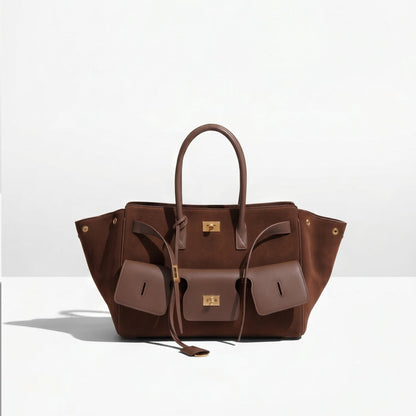 Genuine Leather The Daily Grand Tote