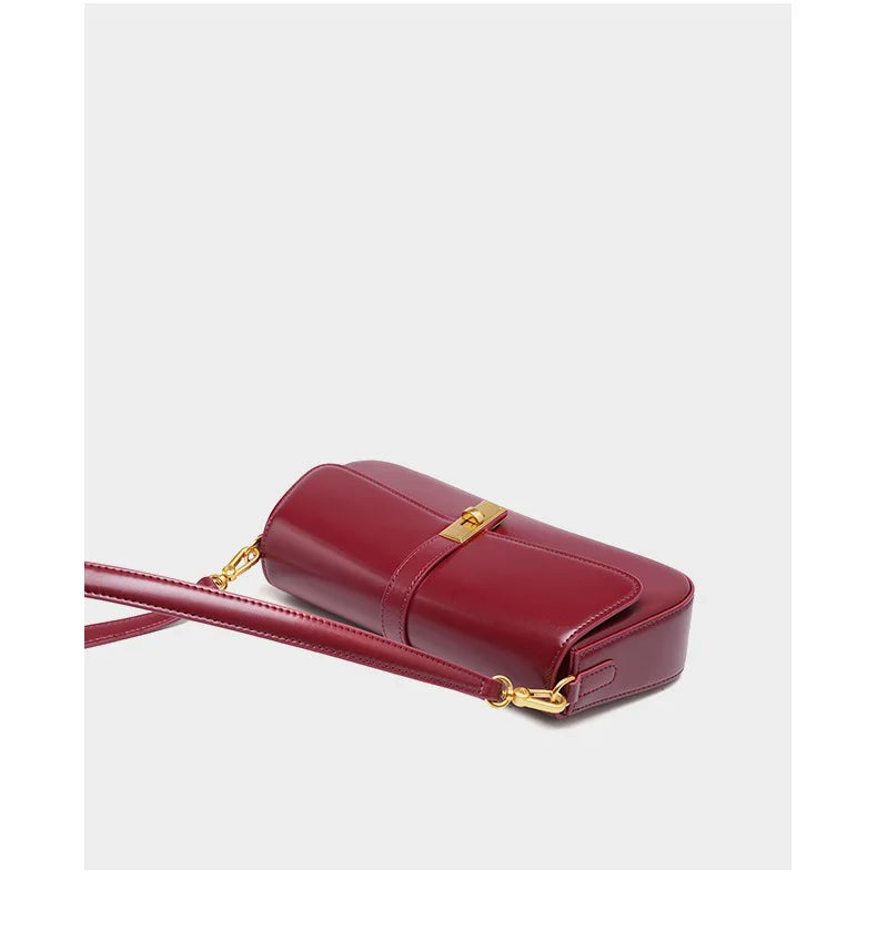 Majesty Premium Leather Classic Commuter Crossbody Bag