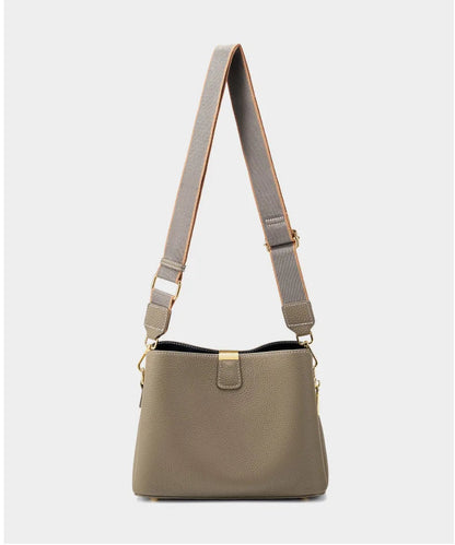 Elite Top Grain Genuine Leather Large Capacity Bucket Bag