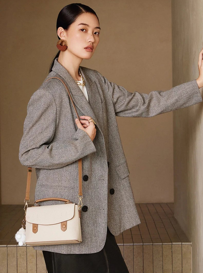 Aura Genuine Leather Mini Cross body Bag