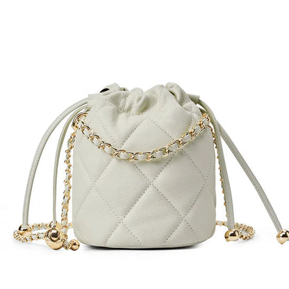 Majestic Luxury Genuine Leather Chain Shoulder Bag