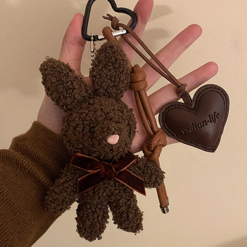 Sweet Rabbit Plush Bag Accessory