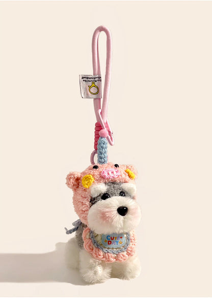 Fluffy Puppy Bag Accessory