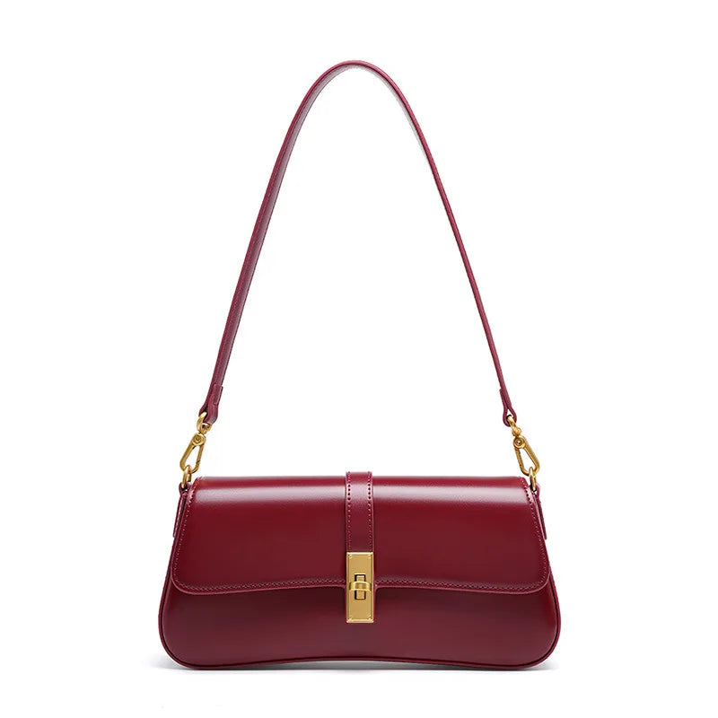Majesty Premium Leather Classic Commuter Crossbody Bag