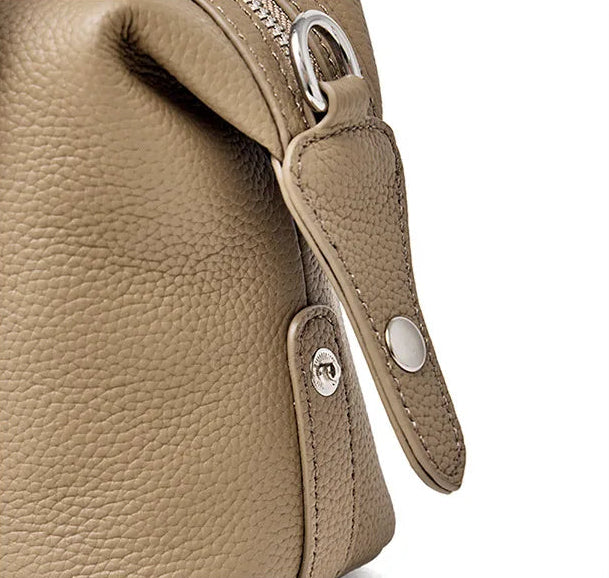 Elysian Genuine Leather Convertible Mini Satchel