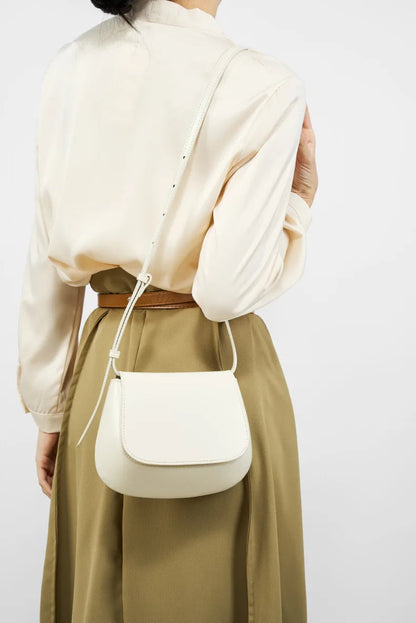 Charming Genuine Leather Minimalist Small Shoulder Bag