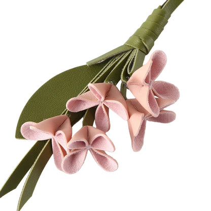 Elegant Flower Bag Charm