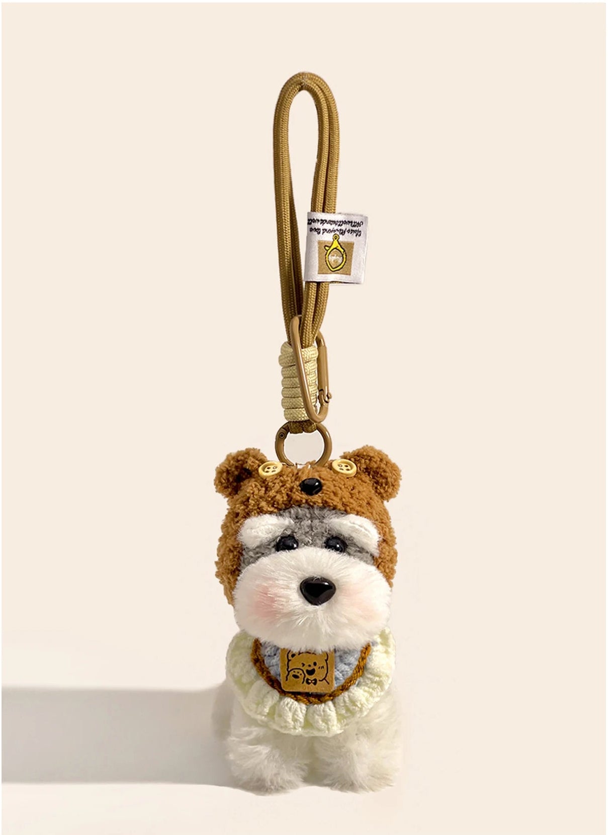 Fluffy Puppy Bag Accessory