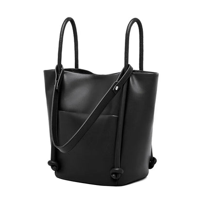 Elysian Genuine Leather High-Quality Soft Cowhide Tote Bag
