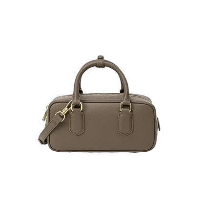 Genuine Leather Vintage Boston Bowling Bag