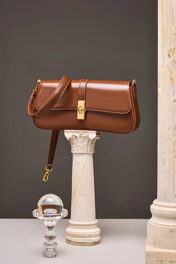 Majesty Premium Leather Classic Commuter Crossbody Bag