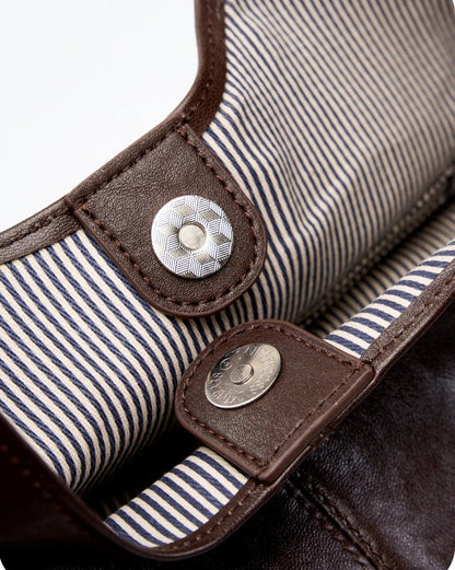 Premium Genuine Leather Chic Multi-Way Underarm Purse