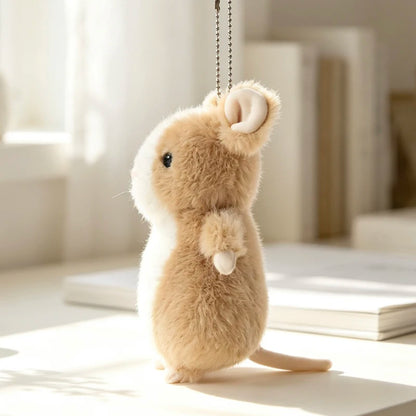 Fluffy Hamster Bag Charm