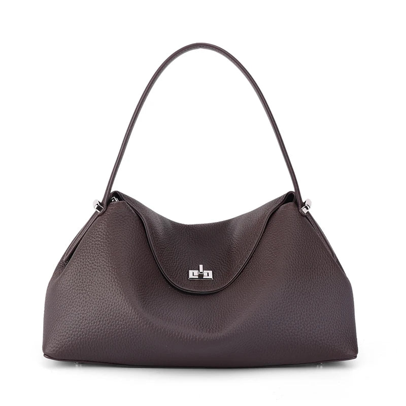 Genuine Leather Retro Handbag