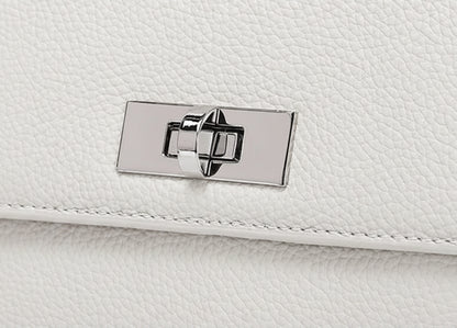 Aura Genuine Leather Minimalist Statement Bag