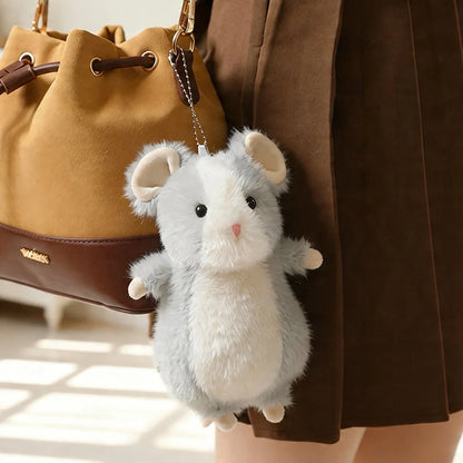 Fluffy Hamster Bag Charm
