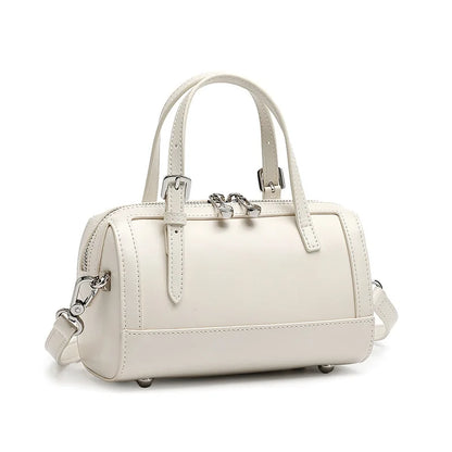 Emperor Genuine Leather Structured Vintage Satchel
