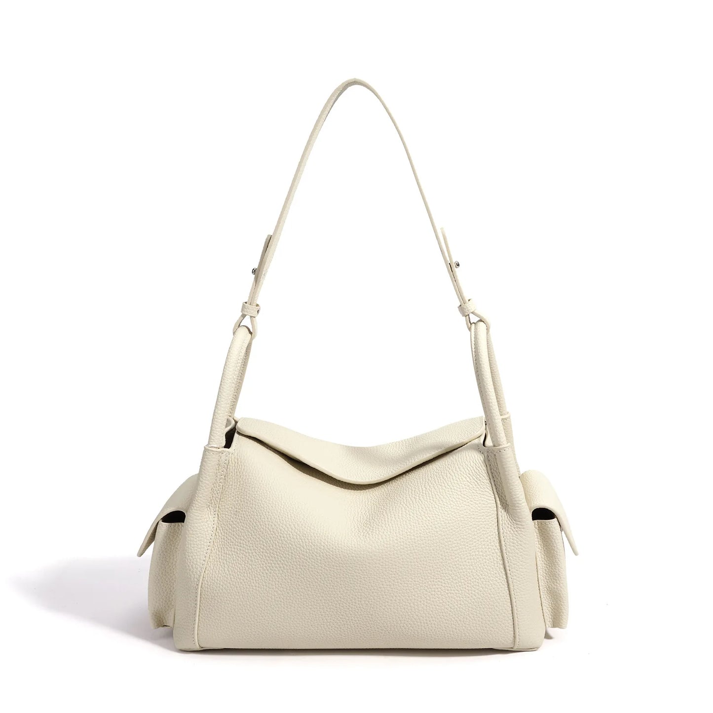 Sophisticated Leather Daily Commuter Shoulder Bag