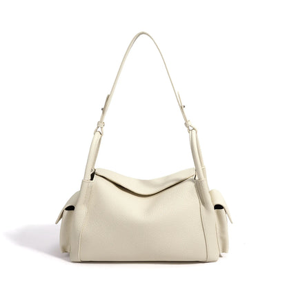 Sophisticated Leather Daily Commuter Shoulder Bag