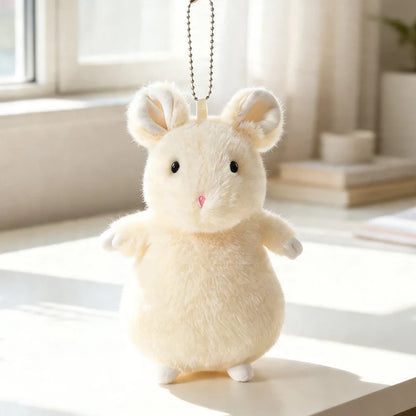 Fluffy Hamster Bag Charm