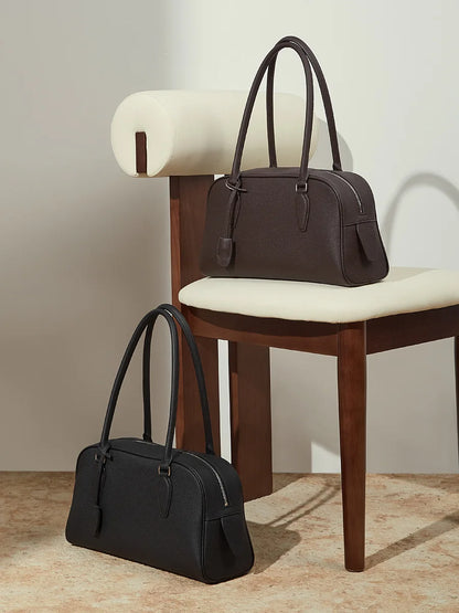 Dynasty Genuine Leather Large Capacity Underarm Tote