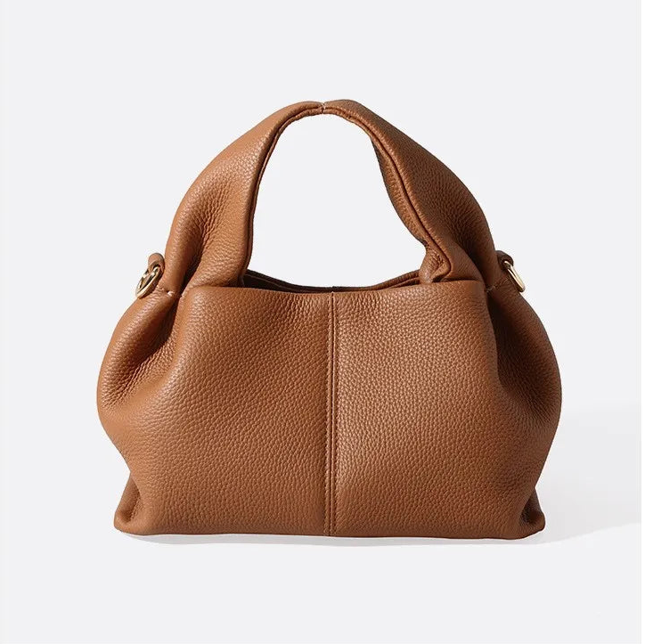 Serena Genuine Leather Slouchy Hobo Satchel