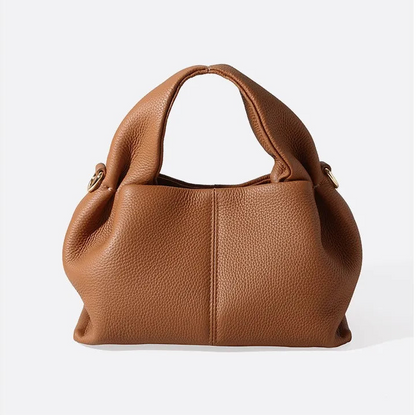 Serena Genuine Leather Slouchy Hobo Satchel