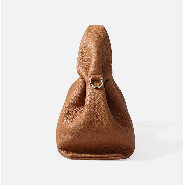 Serena Genuine Leather Slouchy Hobo Satchel