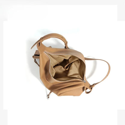 Premium Genuine Leather Chic Designer Tote and Small Purse Set