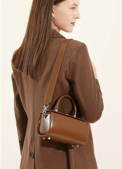 Genuine Leather Luxury Mini Handbag