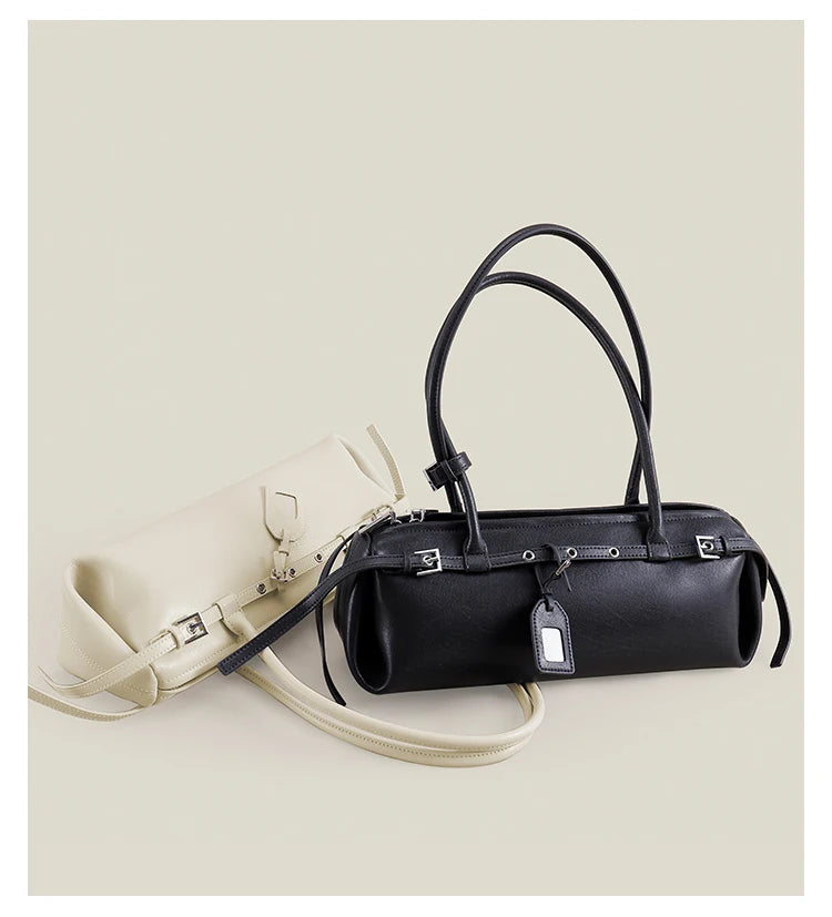 Genuine Leather Leisure Handbag