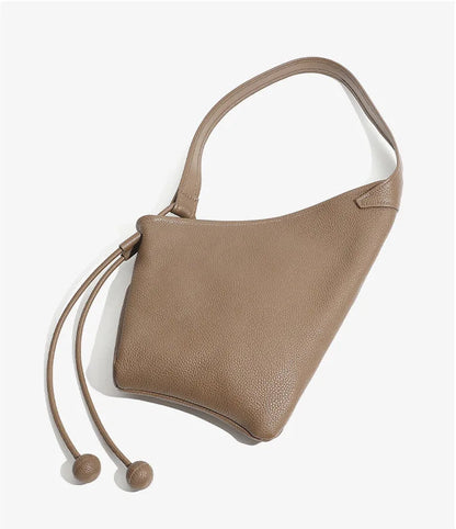 Zephyr Genuine Leather Sloping Contour Hobo