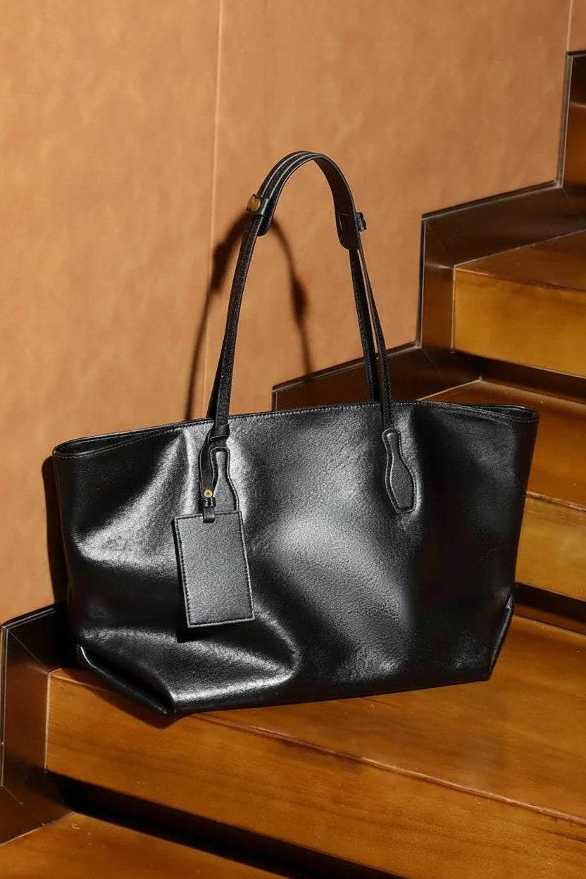 Genuine Leather Luxury Shoulder Tote Bag
